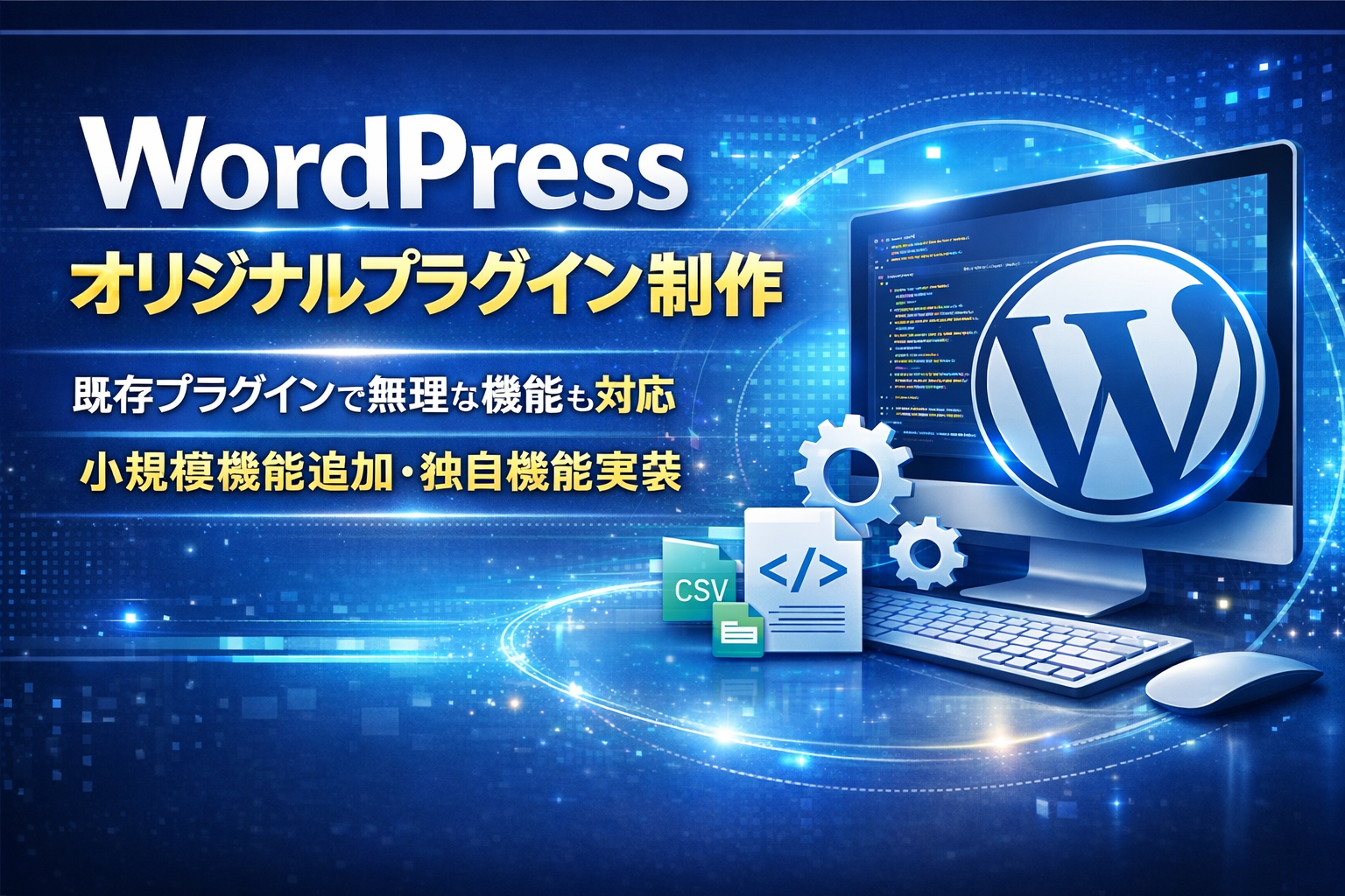 WordPress オリジナルプラグイン制作