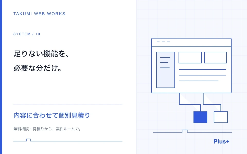 WordPressの独自プラグイン・管理機能を開発します