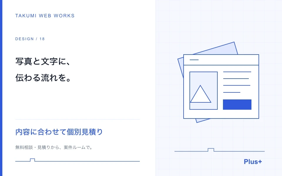 写真・イラスト・文字と音で、伝わる動画を制作します